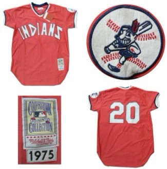 indians throwback jersey