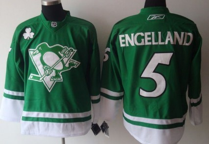 pittsburgh penguins green jersey