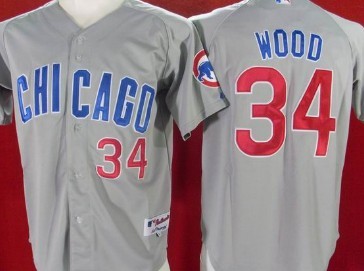 chicago cubs gray jersey