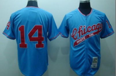 Men's Bill Melton Chicago White Sox Authentic Blue Throwback