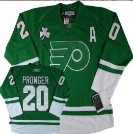 philadelphia flyers green jersey