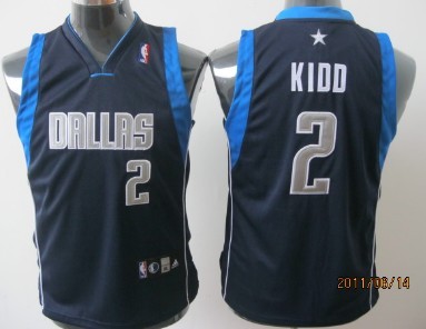 Dallas Mavericks Blank Youth 8-20 Black City Edition Swingman Jersey