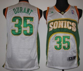 kevin durant white swingman jersey