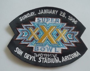 1996 Super Bowl XXX Patch