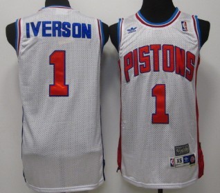 allen iverson jersey pistons