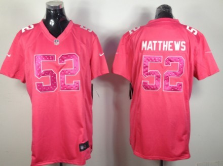clay matthews pink jersey