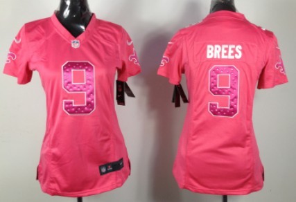 new orleans saints pink womens jersey