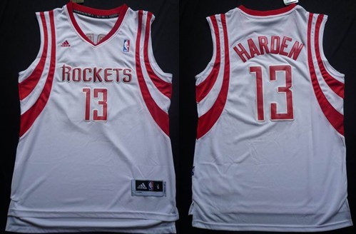 james harden white jersey