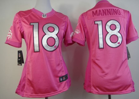 pink peyton manning broncos jersey