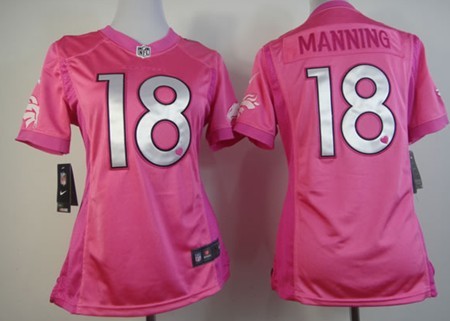 womens pink broncos jersey