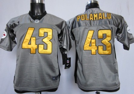 pittsburgh steelers grey jersey