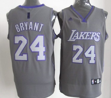 ٥٠ مل Los Angeles Lakers #16 Paul Gaslo Gray With Black Pinstripe Jersey اروزا جل