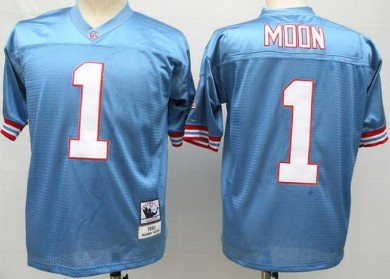 Warren Moon Houston Oilers Throwback Football Jersey – Best Sports