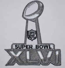 2012 Super Bowl XLVI Patch 
