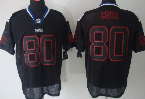 Nike New York Giants #80 Victor Cruz Lights Out Black Elite Jersey on  sale,for Cheap,wholesale from China