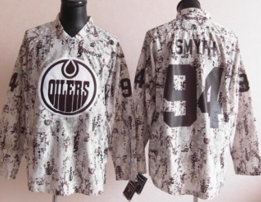 oilers camo jersey