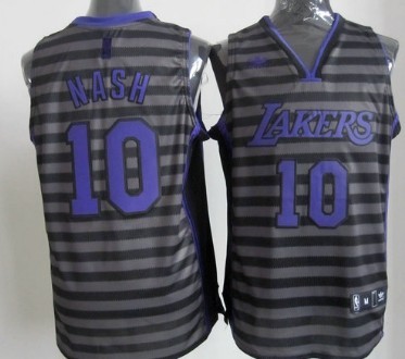 pinstripe lakers jersey