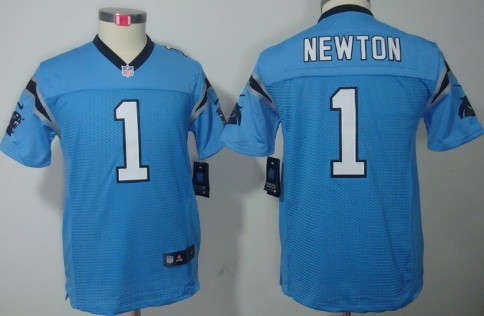 carolina panthers light blue jersey