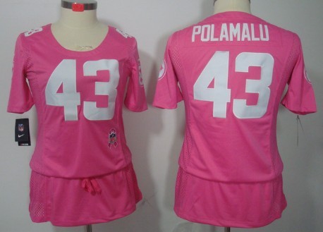 womens pink steelers jersey