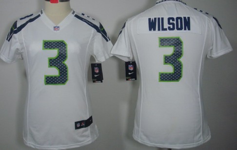 womens white russell wilson jersey