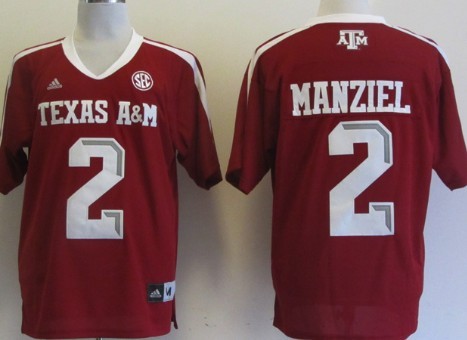 johnny manziel a&m jersey