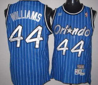 Orlando Magic #44 Jason Williams Blue Swingman Throwback Jersey on sale,for  Cheap,wholesale from China
