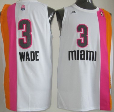 d wade black and pink jersey