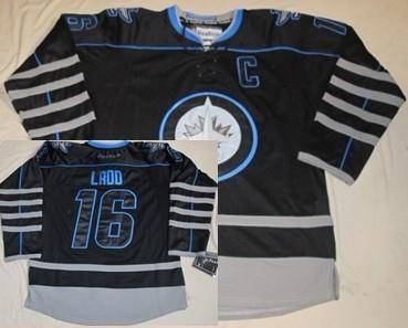 winnipeg jets black jersey