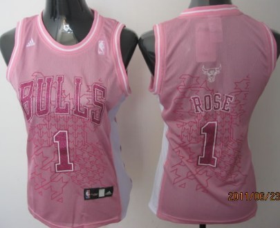 pink chicago bulls jersey