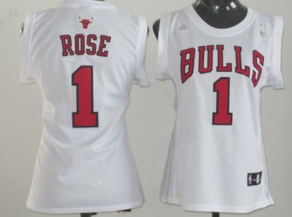 derrick rose white jersey