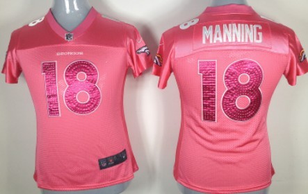 broncos jersey pink