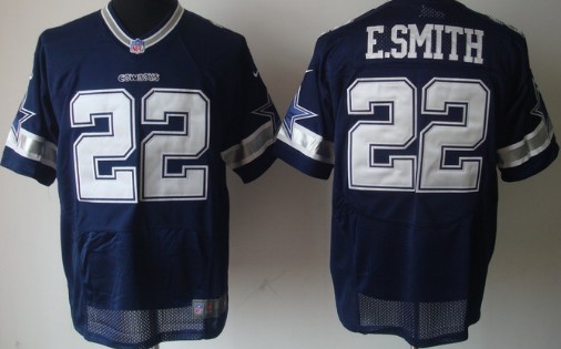 emmitt smith blue jersey