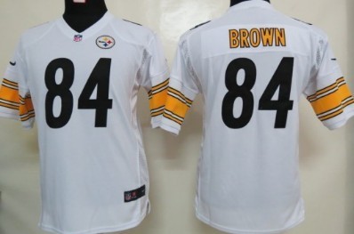 antonio brown youth white jersey