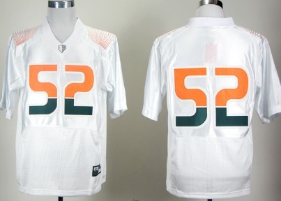 Andre Johnson Miami Hurricanes #5 Football Jersey - Green