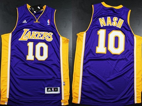 nash lakers jersey