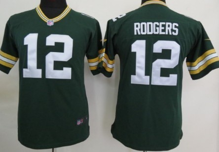 green bay packers youth jersey aaron rodgers