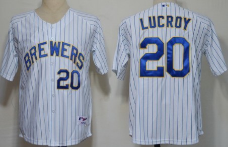 milwaukee brewers pinstripe jersey