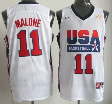 karl malone team usa jersey