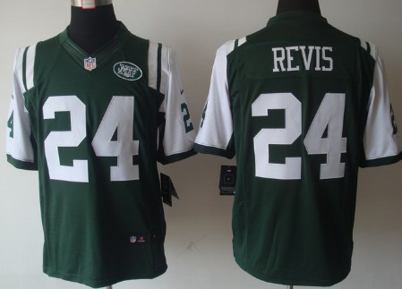 Darrelle Revis New York Jets Nike Women's Game Jersey - Green 