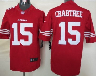 michael crabtree 49ers jersey