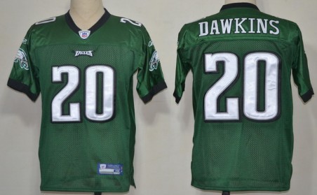 eagles light green jersey