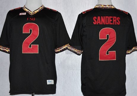 deion sanders white fsu jersey