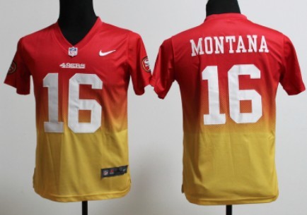 joe montana kids jersey