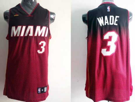 miami heat black and red jersey