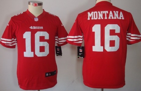 San Francisco 49ers #16 Joe Montana 