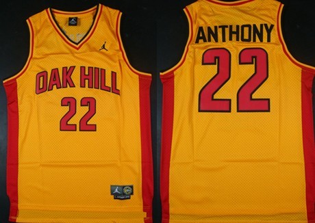 carmelo anthony oak hill jersey