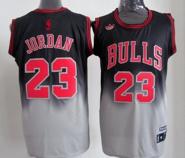 chicago bulls gray jersey