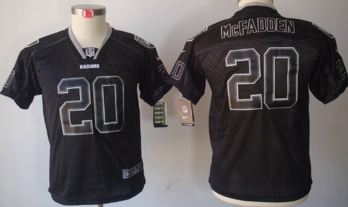 raiders lights out jersey