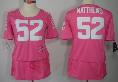 clay matthews jersey womens pink