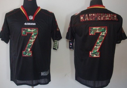 colin kaepernick camo jersey